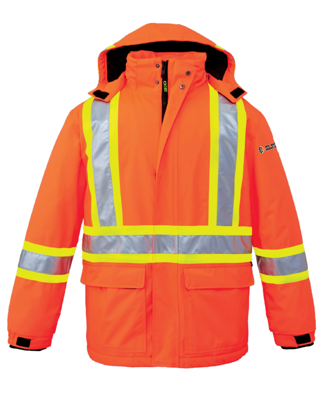 Les entreprises mont-sterling - L01250 parka haute visibilité unisexe (ORANGE) - BR. 12898 (MG)