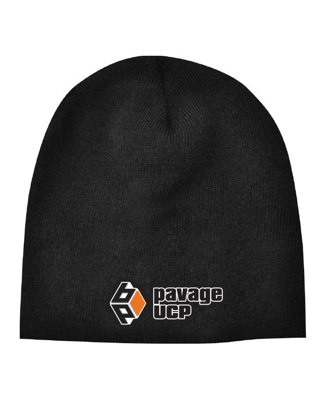 Pavage UCP - 102 tuque bonnet classique (NOIR) - BR. 12897-2 (AV)