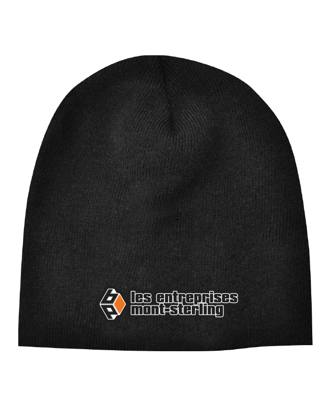 Les entreprises mont-sterling - 102 tuque bonnet classique (NOIR) - 12898-2 (AV)