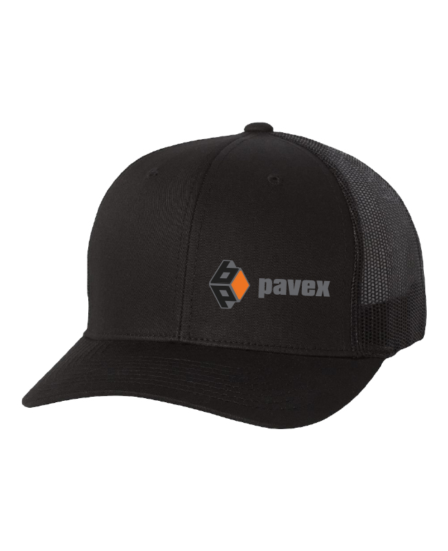 Pavex - 6606 casquette Yupoong (NOIR) - BRC. 12902-3 (AVG)