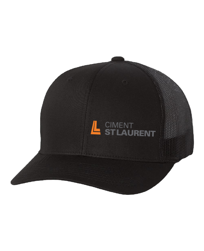 Ciment Saint-Laurent - 6606 casquette Yupoong (NOIR) - BRC. 14160-2 (AVG)